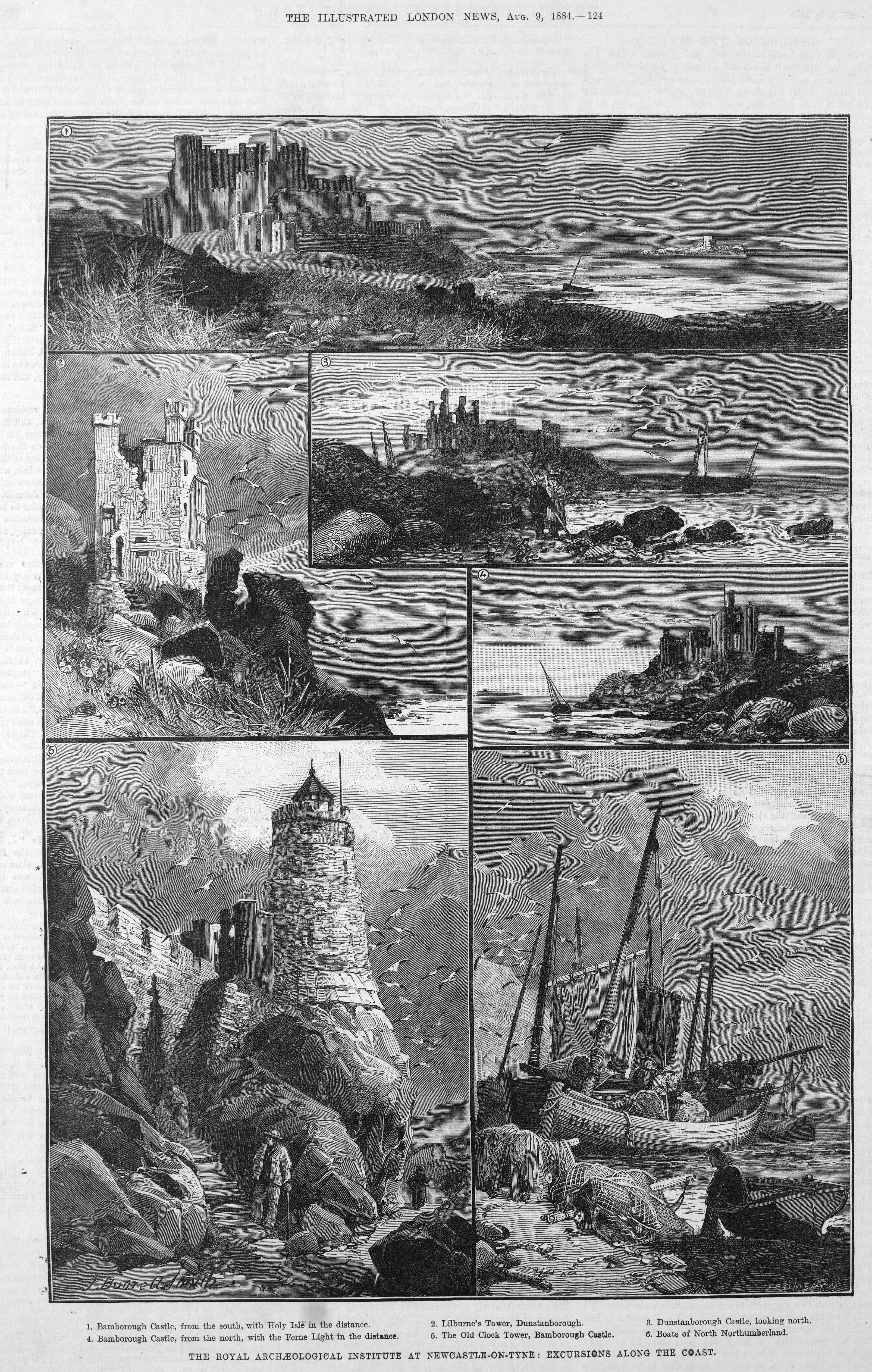 Bamburgh Dunstanburgh pictures